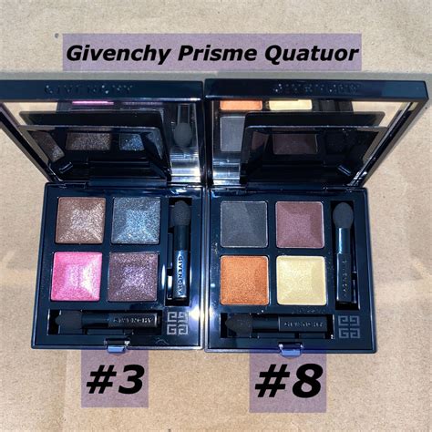 givenchy prisme quatour intense & radiant eyeshadow|Givenchy Tentation (7) Prisme Quatuor Eyeshadow Quad .